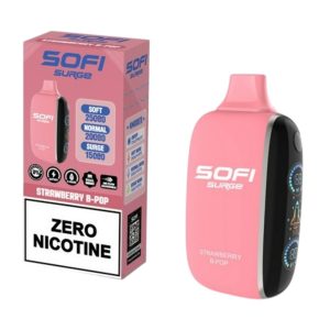 Sofi Surge Zero Nicotine 25000 Puff Disposable Strawberry B Pop – Puffezee
