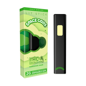 Space Gods Lit Stick THC-A Disposable - 2G at Puffezee