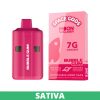 Space Gods Moon Walker THC A THC P Liquid Diamonds Disposable 7G Bubble Gum – Puffezee