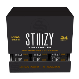 Stiiizy Premium Rolled Cones King Size - 24Count at Puffezee