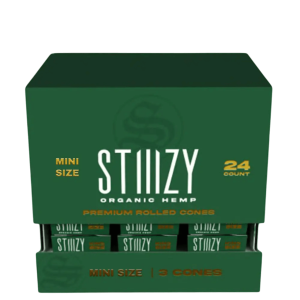 Stiiizy Premium Rolled Cones Mini Size - 24Count at Puffezee