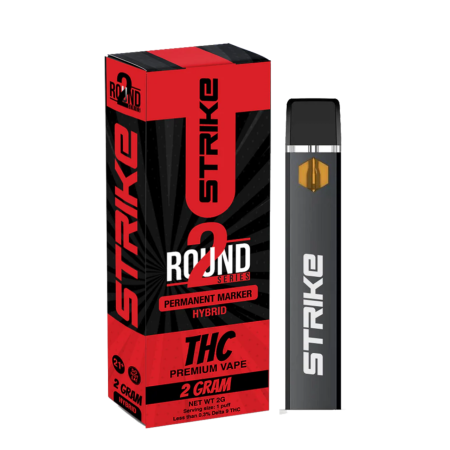 Strike Round 2 Series THC Disposable 2G