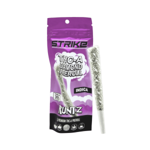 Strike THC-A Diamond Prerolls 2G-1Count at Puffezee