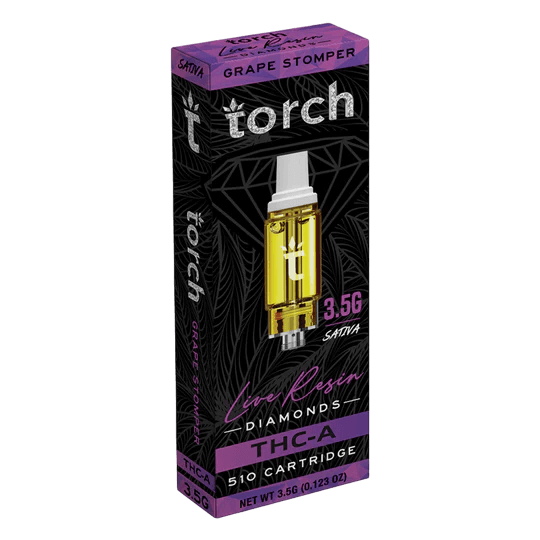 TORCH THC-A Live Resin Diamonds Cartridge 3.5G