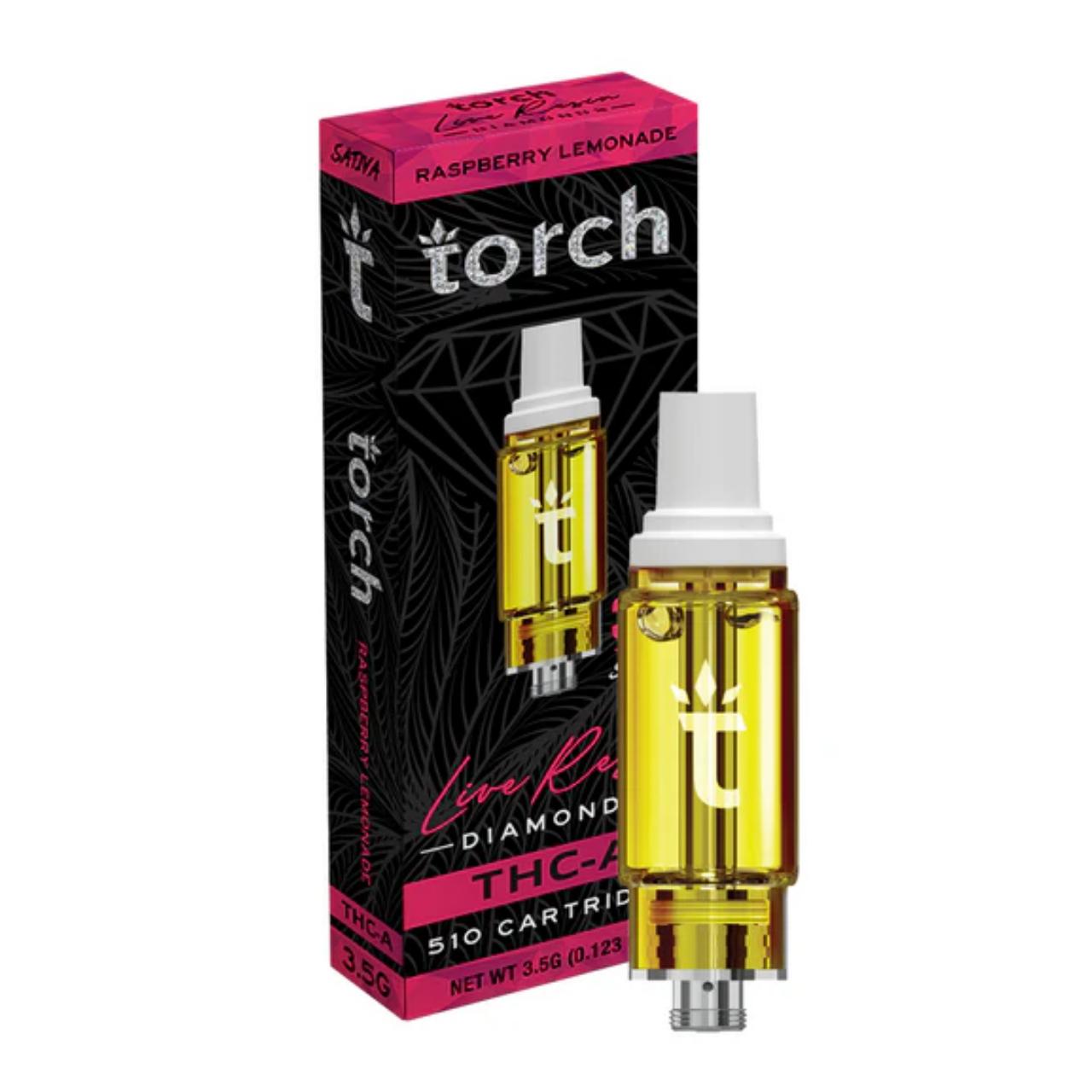 TORCH THC-A Live Resin Diamonds Cartridge 3.5G - Image 4