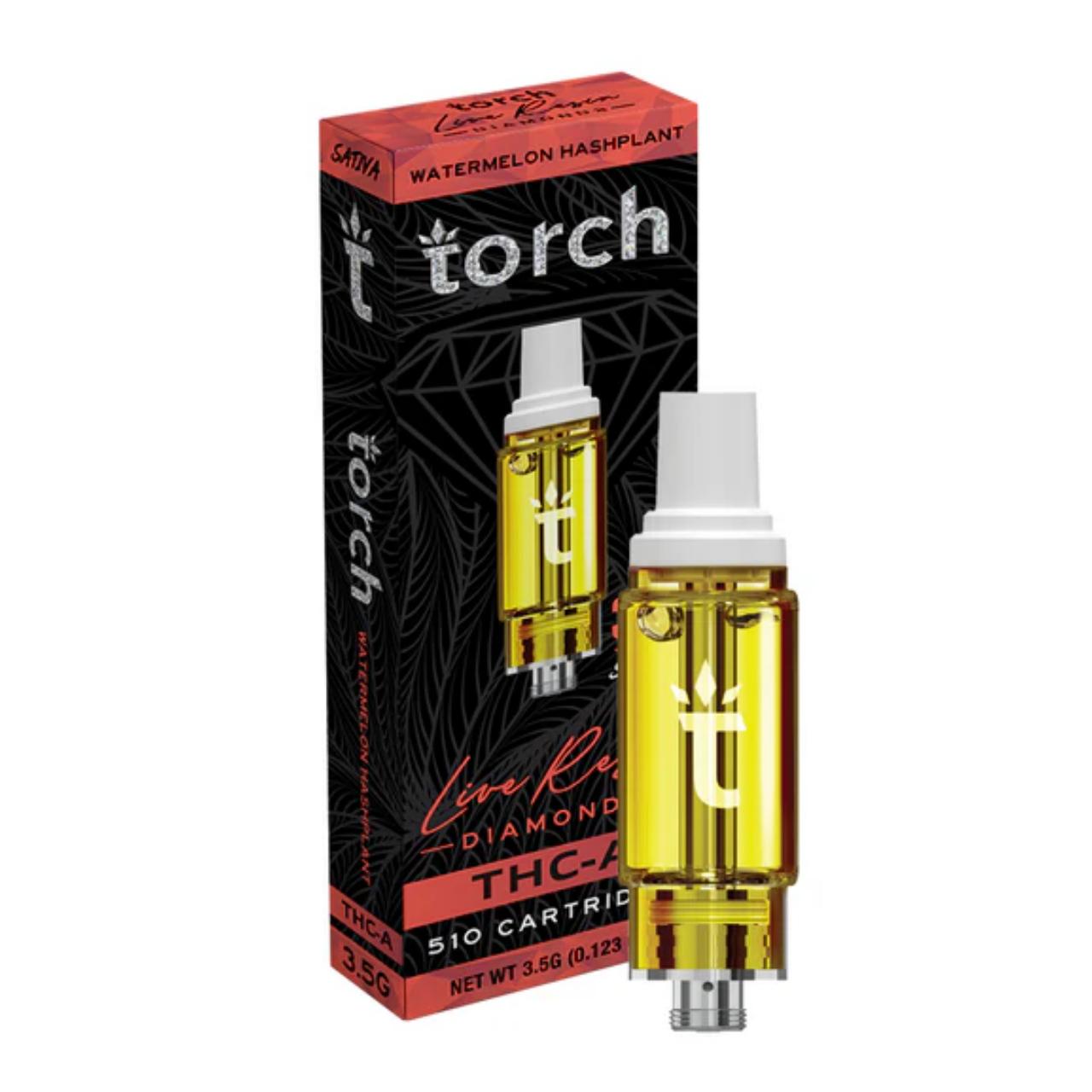 TORCH THC-A Live Resin Diamonds Cartridge 3.5G - Image 5