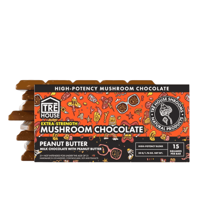 TRĒ House Extra Strength Magic Mushroom Blend Chocolate Bar