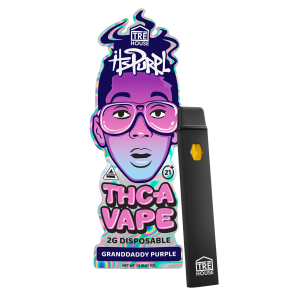 TRĒ House itsPurpl THC-A Disposable - 2G at Puffezee