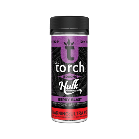 Torch D9 THC-P Hulk Live Resin Gummies 15000MG