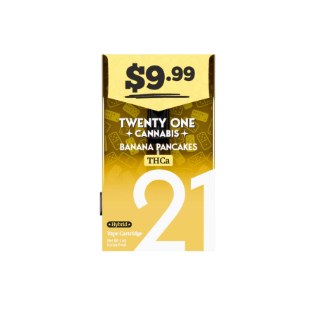 Twenty One THCA Pre Priced Cartridges 1G