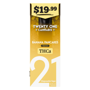 Twenty One THCA Pre Priced Disposables 2G at Puffezee