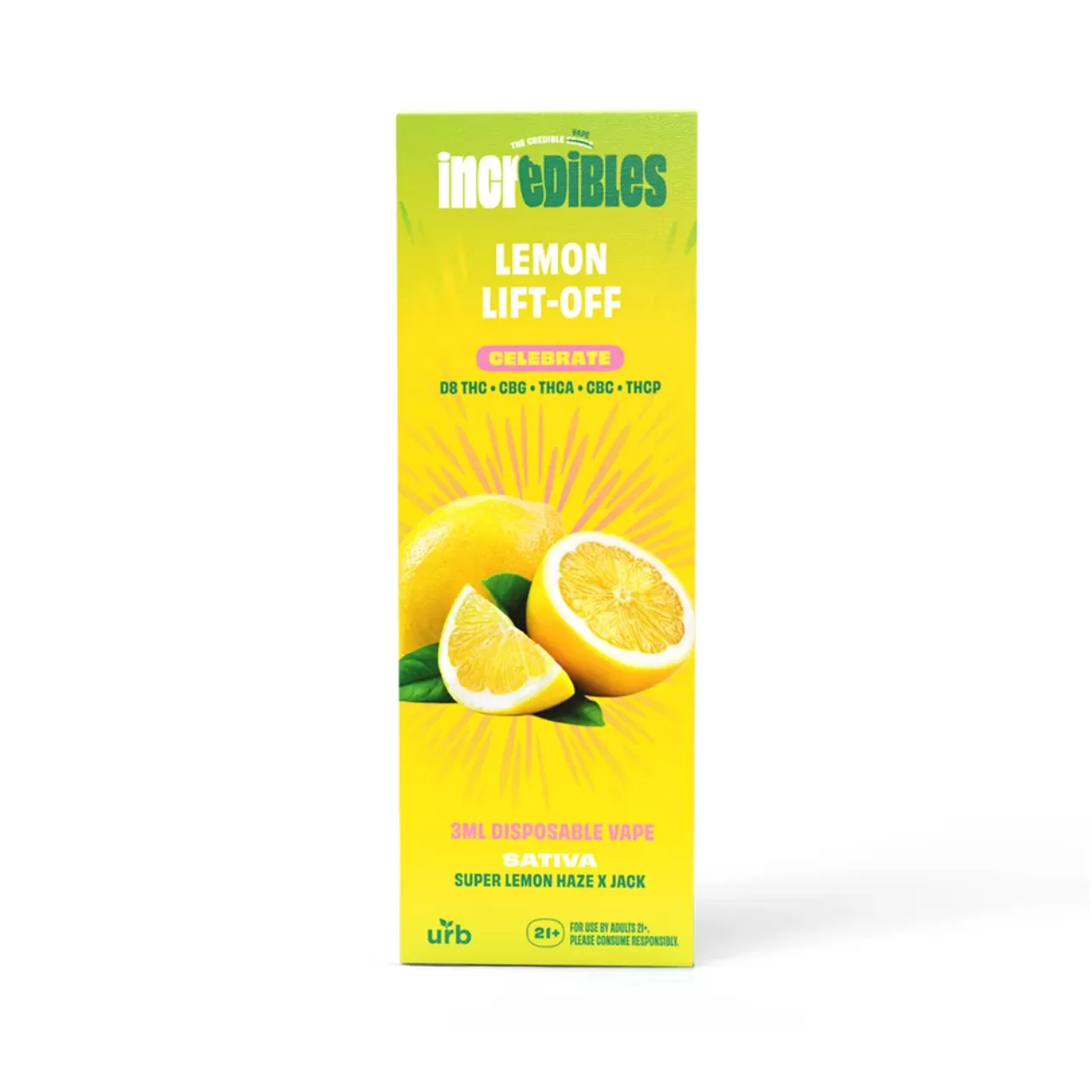 URB Incredibles Disposable - 3ML - Image 3