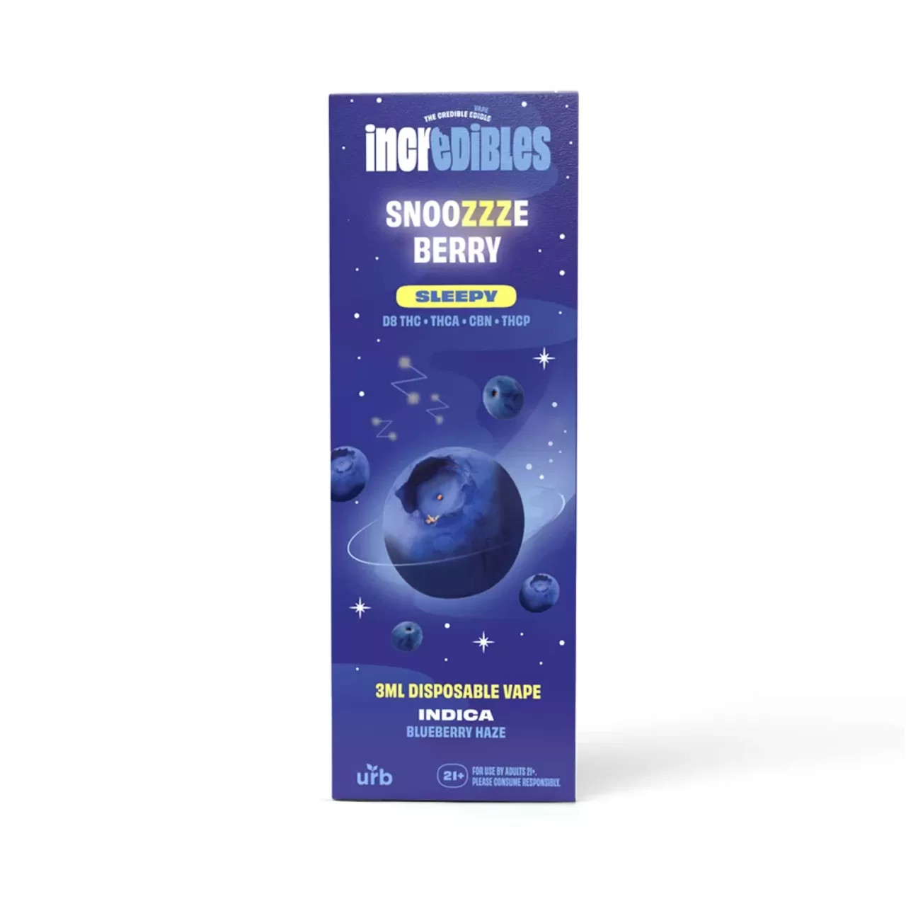URB Incredibles Disposable - 3ML - Image 6