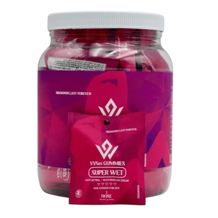VVSex Gummies Jar -60COUNT