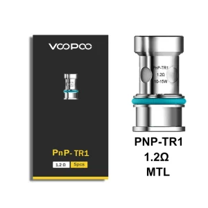 VooPoo PNP Replacement Coil 5PK TR1 1.2 – Puffezee