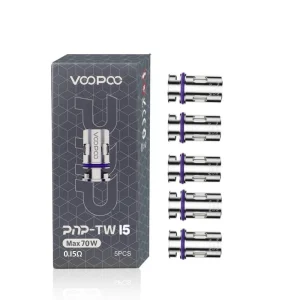 VooPoo PNP Replacement Coil 5PK TW15 – Puffezee