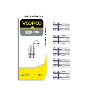 VooPoo PNP Replacement Coil 5PK VM6 – Puffezee