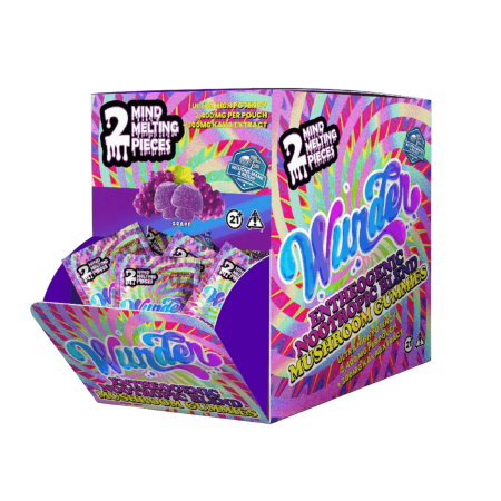Wunder Ultra High Potency Entheogenic Mushroom Gummies -30COUNT