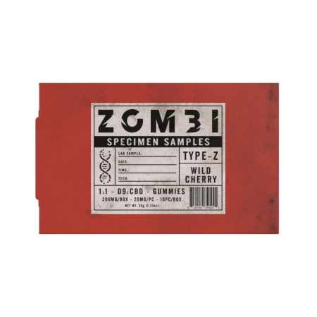 Zombi Specimen Sample Type Z 1:1 Delta-9 CBD Gummies - 200MG