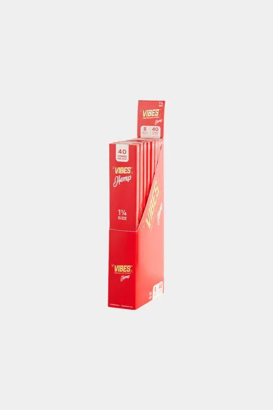 VIBES CONES 1-1/4 1PK-40CT