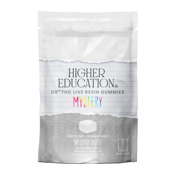 Higher Education D9 Live Resin Gummies - 1500MG -50CT