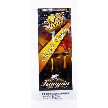 KINGPIN CIGAR WRAPS -1PK -4CT