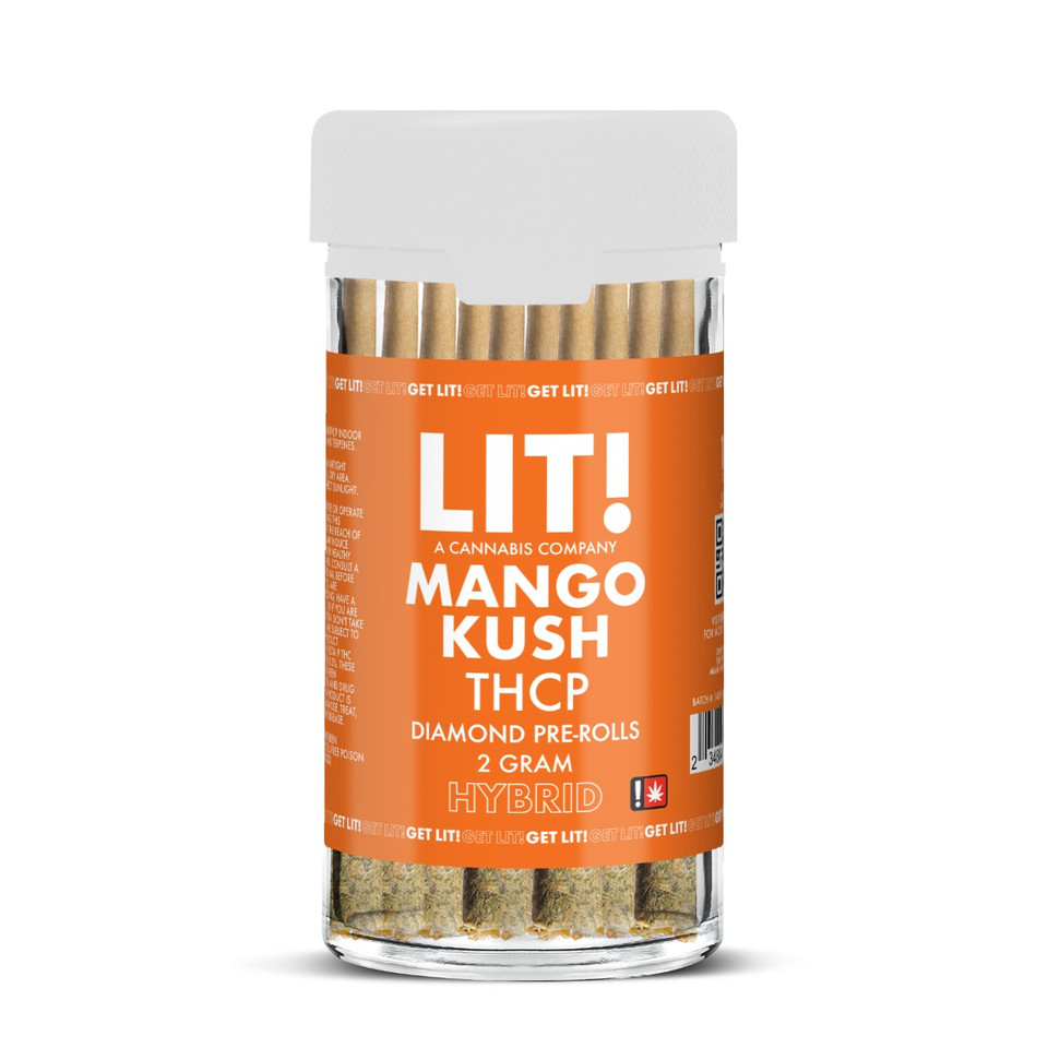 LIT THC Liquid Diamonds Pre Rolls - 10ct