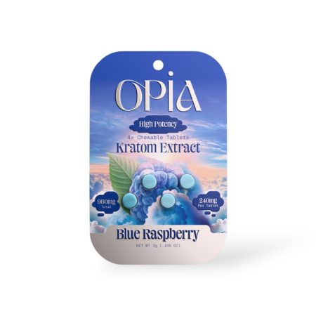 OPIA High Potency Kratom Extract Tablets 240MG-4CT