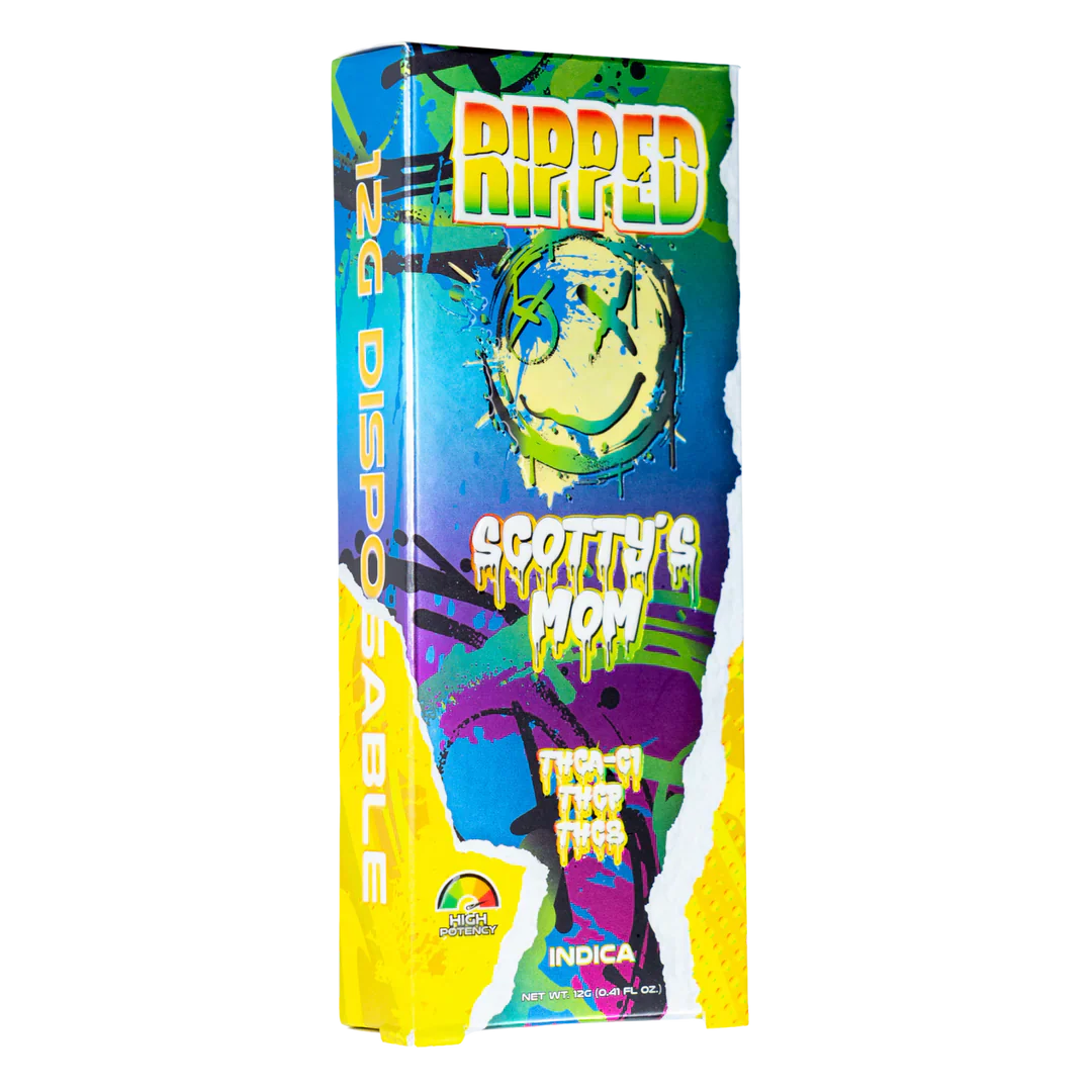 Ripped THCA-C1/THC-P/THC8 High Potency Disposable - 12G
