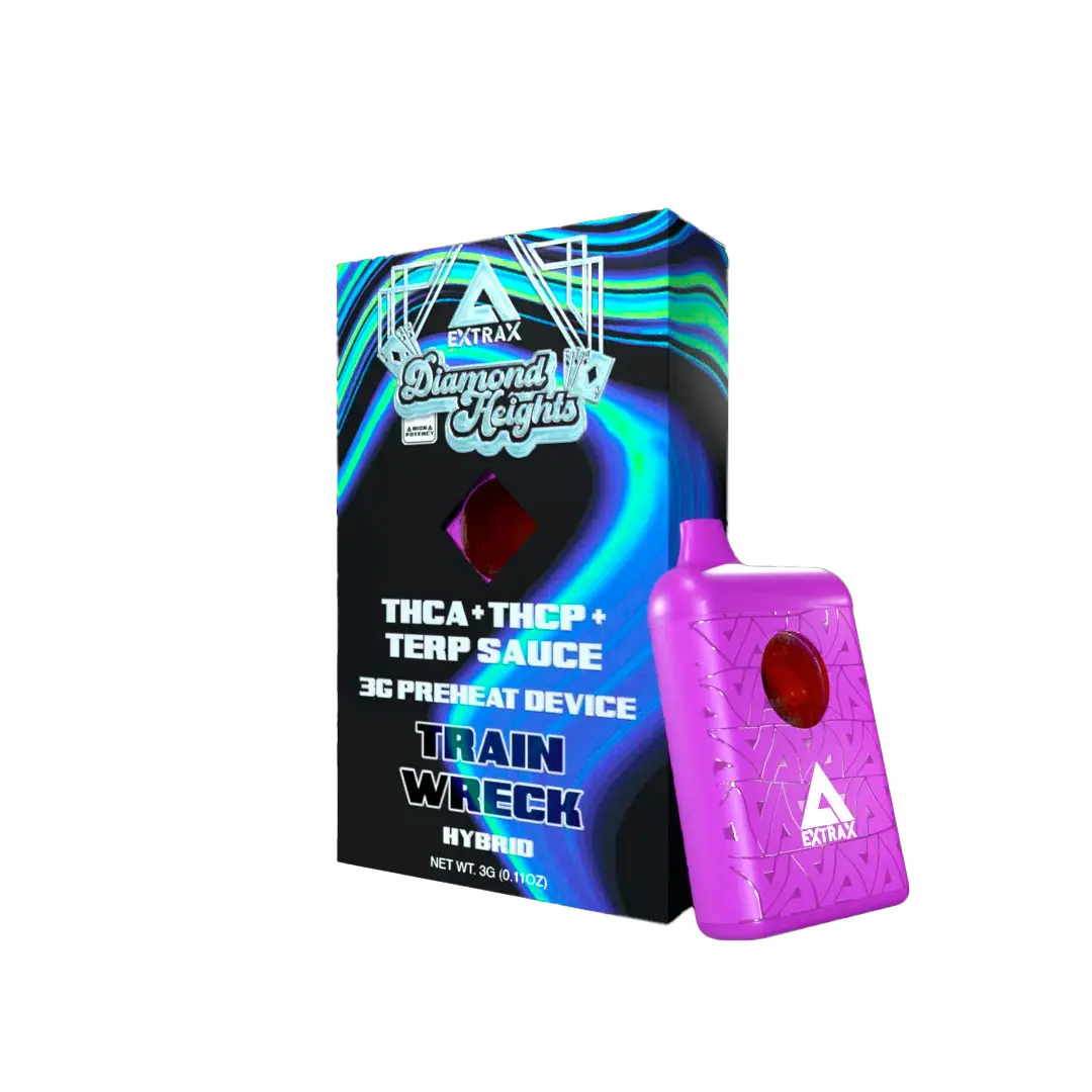 Delta Extrax Diamond Heights THC-A/THC-P Pre-Heat Disposable - 3G