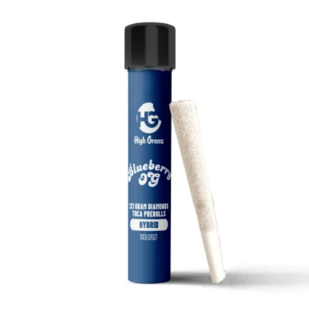 High Grams THC-A Diamonds Prerolls 2G 2CT