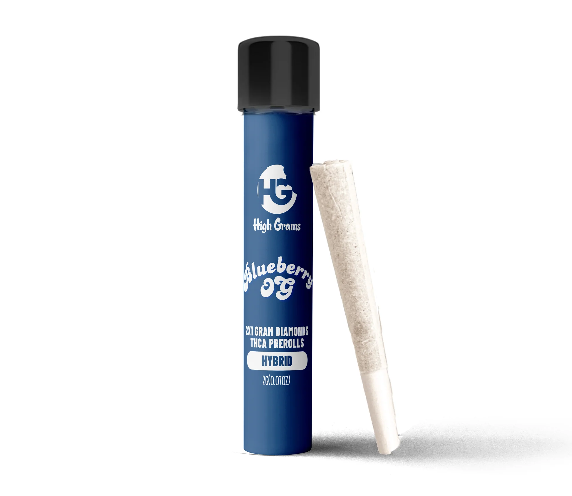 High Grams THC-A Diamonds Prerolls 2G 2CT