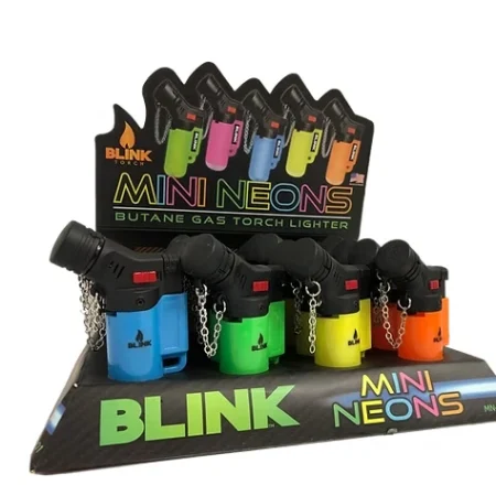 Blink Mini Torch Lighters 20CT