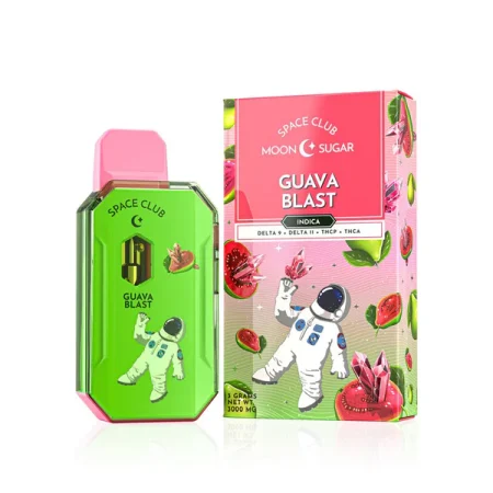Space Gods x Space Club Moon Sugar Delta-9/Delta-11/THC-P/THC-A Disposable - 3G