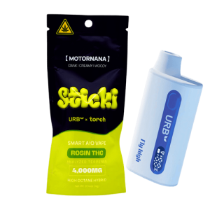 Sticki Smart AIO THC Rosin Vape 6G at Puffezee