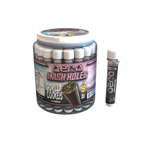 AERA THC D8/THCP HashHoles Jar 2G -20CT - Gorilla Cookies/Hybrid