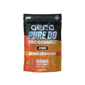 AERA THC Pure D9 Gummies 250MG -10CT