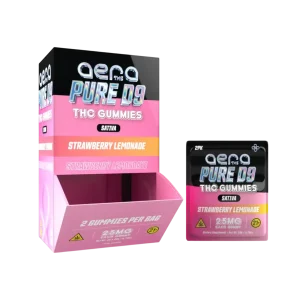 AERA THC Pure D9 Gummies 50MG -25PK