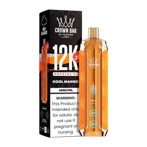 Al Fakher Crown Bar Crystal V2 12K Puff Disposable