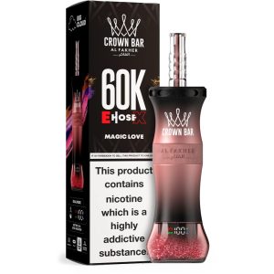 Al Fakher Crown Bar E Hose X 60K Puff Disposable - Magic Love