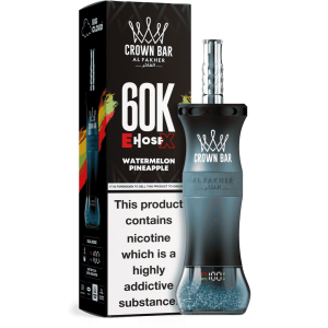 Al Fakher Crown Bar E Hose X 60K Puff Disposable