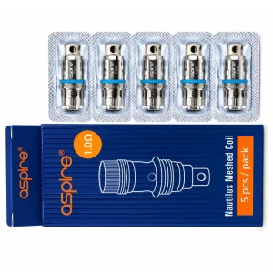 Aspire Nautilus BVC Replacement Coil - 5PK - 1.0 OHM MESH