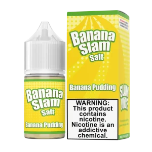 Banana Slam Banana Pudding Salt 30ml E-Juice
