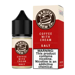 Barista Brew Salts 30ml Coffee With Cream E-Juice