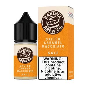 Barista Brew Salts Salted Caramel Macchiato 30ml E-Juice