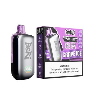 Beri Cliq 50K Puff Disposable Kit - Grape Ice