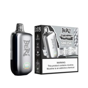 Beri Cliq 50K Puff Disposable Kit - White Gami