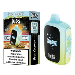 Beri Crush 50K Puff Disposable - Blue Coconut