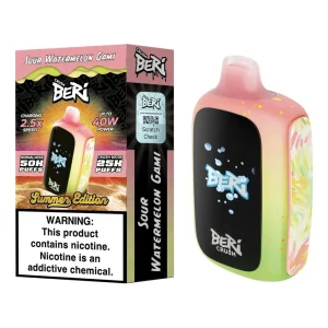 Beri Crush 50K Puff Disposable - Sour Watermelon Gami