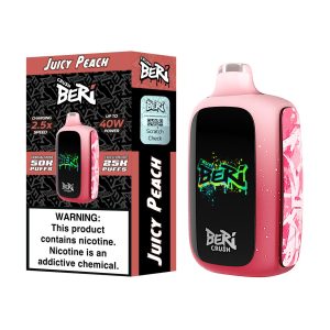 Beri Crush 50K Puff Disposable - Juicy Peach